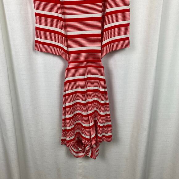 CAbi Red&White Stripe Leisure Playsuit Romper Sz.XL - Picture 8 of 16